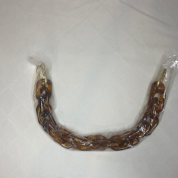 Clare V Shortie Strap Tortoise Resin - Picture 3 of 6